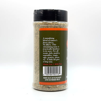 Riley's All Purpose Seasoning 12 oz, uses and description