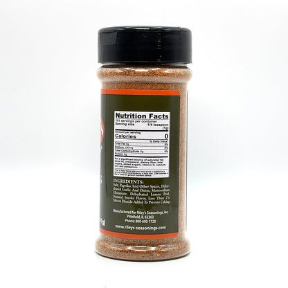 Riley's Cajun Seasoning 6.75 oz, nutrition facts and ingredients