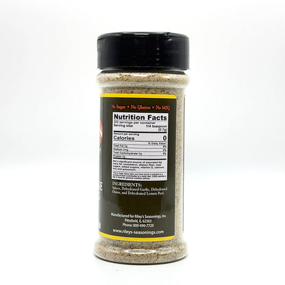 Riley's Salt Free All Purpose Seasoning 5 oz, nutrition facts and ingredients
