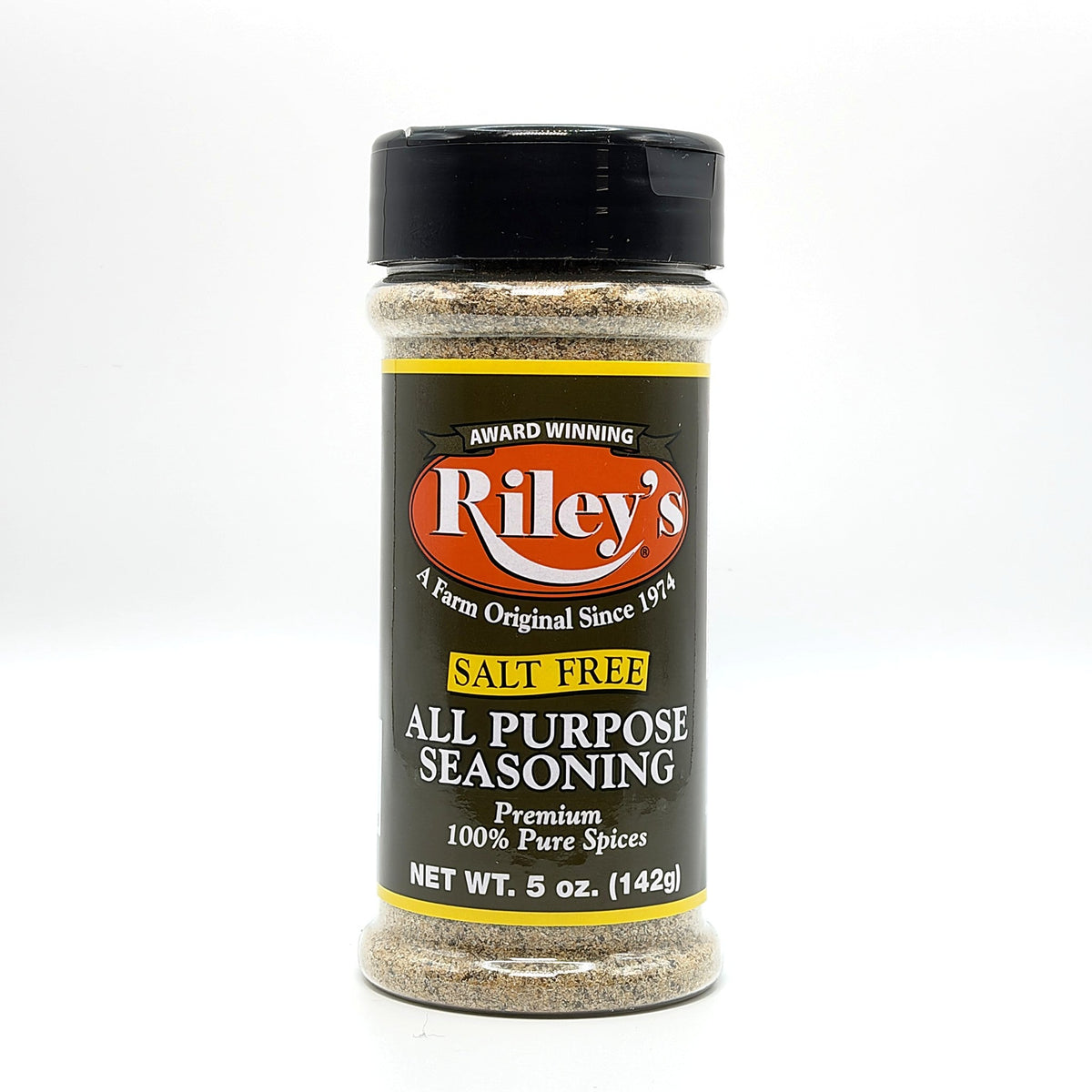 Riley's Salt Free All Purpose Seasoning 5 oz jar, front