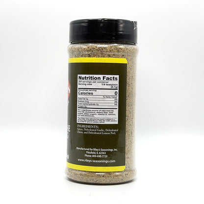 Riley's Salt Free All Purpose Seasoning 9 oz, nutrition facts and ingredients